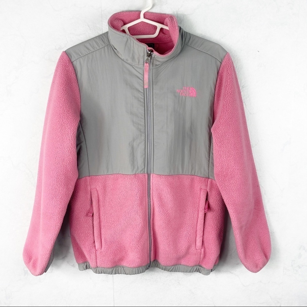 [The North Face] Girls Pink Denali Jacket